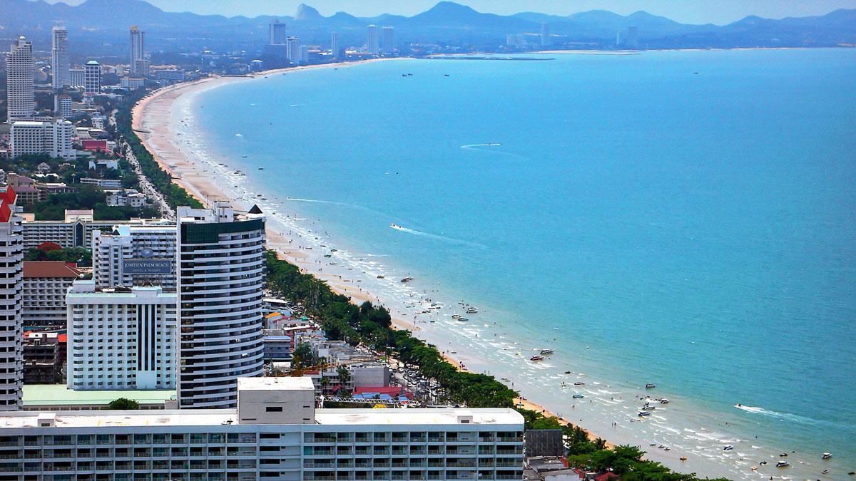 Апартаменты View Talay 1 Jomtien Паттайя Экстерьер фото